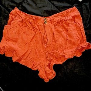Womens Umgee Burnt Orange Shorts